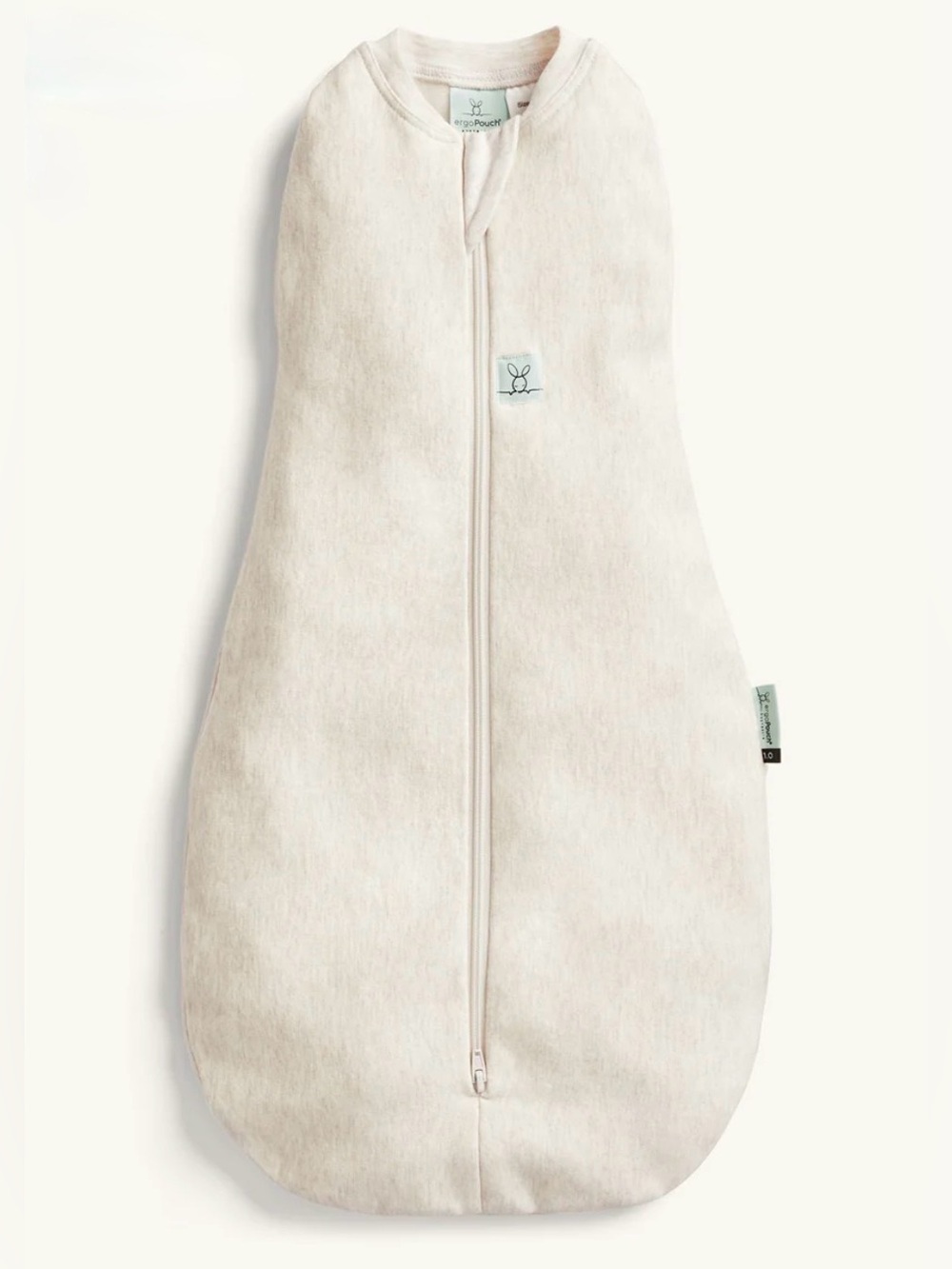 ErgoPouch Cocoon Swaddle Sack 1.0 TOG Oatmeal Marle - Newborn